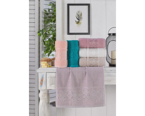 Набор из 6 полотенец для лица Hazal