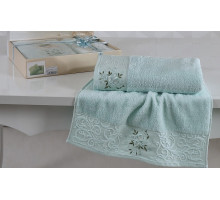 Набор из 2 полотенец для ванной VIOLA