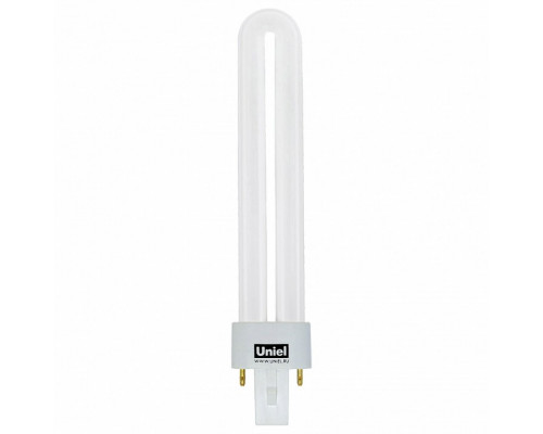 Лампа компактная люминесцентная Uniel  G23 9Вт 4000K 06001