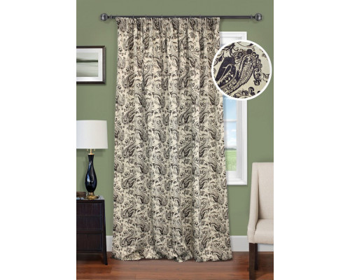 Портьера (200x280 см) 1 шт. Paisley