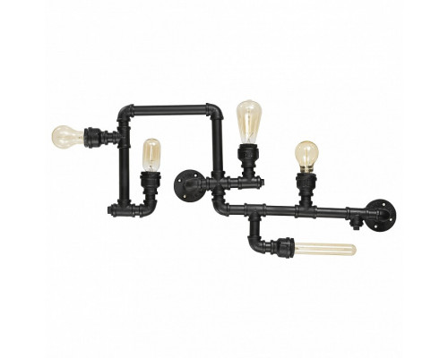 Накладной светильник Ideal Lux Plumber PLUMBER PL5 NERO