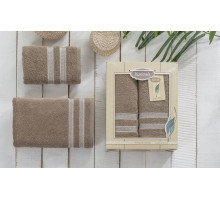 Набор из 2 полотенец для ванной PETEK