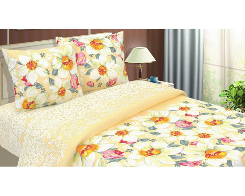 Постельное белье двуспальное Нарциссы