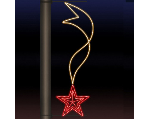 Панно световое День Победы [0.56x1.8 м] RL-KN-9-4-WWR