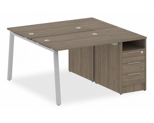 Стол письменный Metal System БА.РС-СТП-2.1