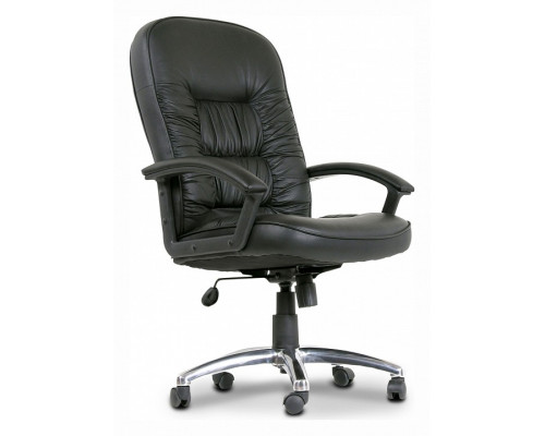 Кресло компьютерное Chairman 418 черный/хром, черный