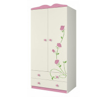 Шкаф платяной Тедди Ш90-2Д1