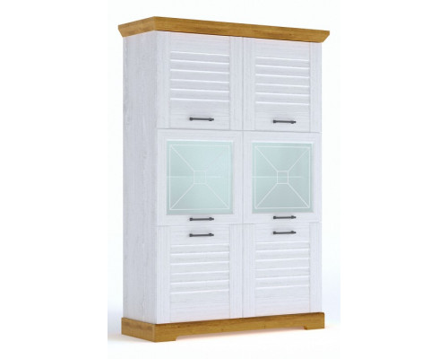 Шкаф-витрина Кантри