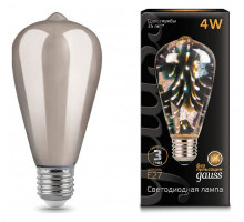 Лампа светодиодная Gauss Led 3D-Butterfly E27 4Вт K 147802404