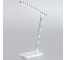 Настольная лампа офисная Eurosvet Brooklyn 80423/1 серебристый 5W