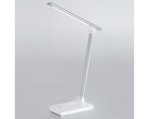 Настольная лампа офисная Eurosvet Brooklyn 80423/1 серебристый 5W