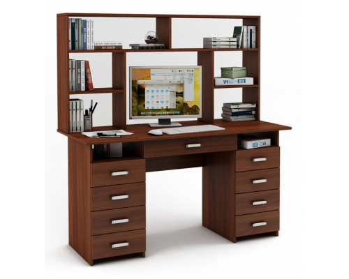 Стол компьютерный Лайт-9Я СН