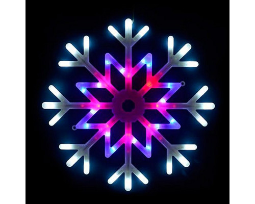 Снежинки световые Uniel ULD-H4040-048 ULD-H4040-048/DTA MULTI IP20 SNOWFLAKE