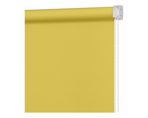 Штора рулонная (80x160 см) Плайн Солнечно-Желтый