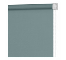 Штора рулонная (120x160 см) Плайн Бирюзово-Синий