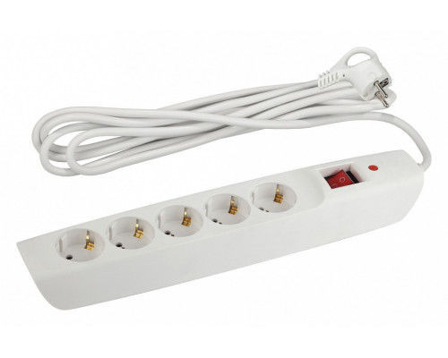 Сетевой фильтр Эра SFX-5es-4m-W Б0044021