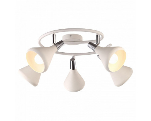 Спот Arte Lamp Ciclone A9155PL-5WH
