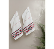 Набор из NONE полотенец для кухни (30x50 см) Christmas