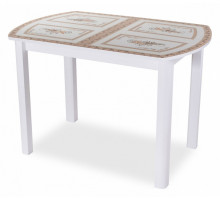 Стол обеденный Танго ПО со стеклом