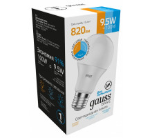 Лампа светодиодная Gauss Basic E27 9.5Вт 3000-6500K 1023240