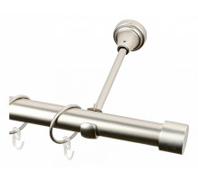 Карниз (280 см) Комплектный Матовый никель