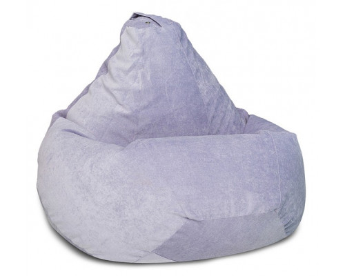 Кресло-мешок Лавандовый Микровельвет L