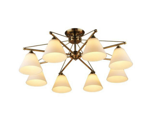 Люстра на штанге Imex MD.3207 MD.3207-8-S AB