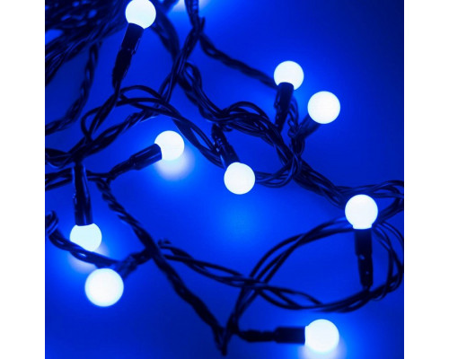 Гирлянда нить [10 м] Ball ARD-BALL-CLASSIC-D13-10000-BLACK-100LED BLUE (230V, 7W)