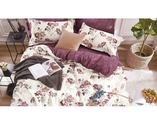 Постельное белье евростандарт Satin de Luxe Веранта