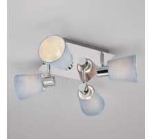 Спот Eurosvet Culver 20080/4 хром/голубой
