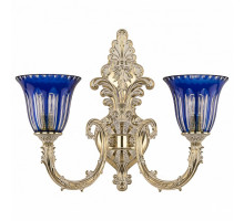 Бра Bohemia Ivele Crystal 7109 7109B15/2/210 GW P2 U Clear-Blue/H-1h