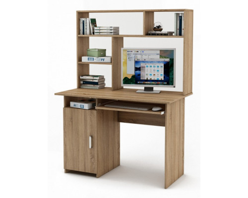 Стол компьютерный Лайт-2К СН