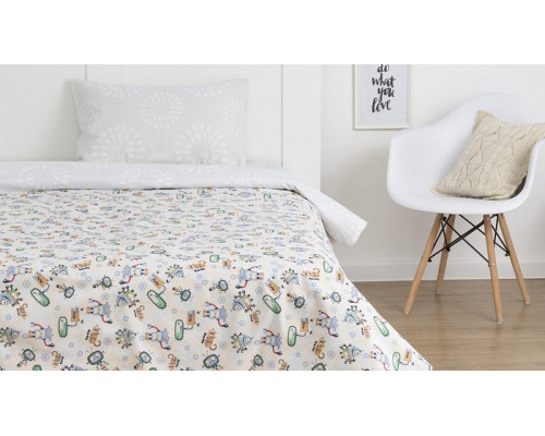 Постельное белье полутораспальное Роботы