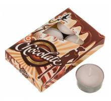 Набор из 6 свечей ароматических (4x2 см) Шоколад 348-494
