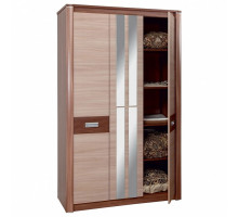 Шкаф платяной Стелла 06.236 ясень шимо темный/ясень шимо светлый