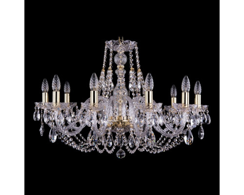 Подвесная люстра Bohemia Ivele Crystal 1406 1406/10/300/G