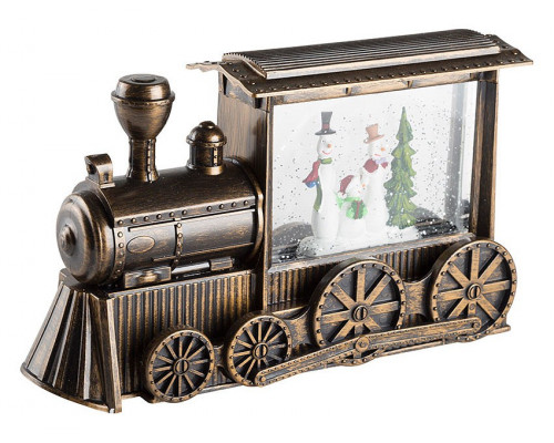 Композиция световая [29х9х17 см] Паровозик 501-063