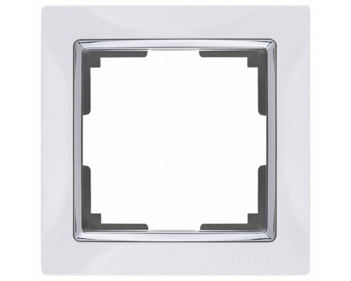 Рамка на 1 пост Werkel Snabb WL03-Frame-01-white