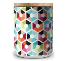 Банка для пищевых продуктов (1.25 л) Hexagon PDB06