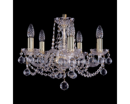 Подвесная люстра Bohemia Ivele Crystal 1402 1402/5/141/G/Balls