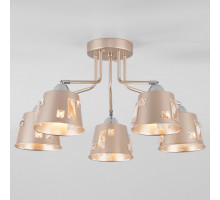 Потолочная люстра Eurosvet Benna 70105/5 шампань