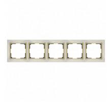 Рамка на 5 постов Werkel Snabb WL03-Frame-05-ivory-GD