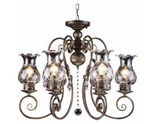 Подвесная люстра Arte Lamp Palermo A2053LM-6BR