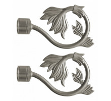 Набор из 2 наконечников для карнизов Гербарий