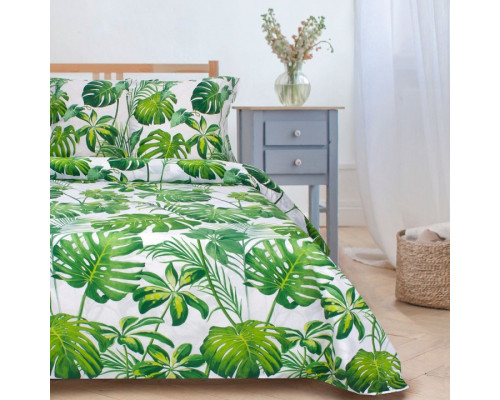 Постельное белье полутораспальное Монстера