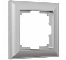 Рамка на 1 пост Werkel WL14 WL14-Frame-01 (серебряный)