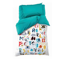 Постельное белье полутораспальное Алфавит