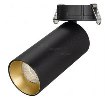 Спот Arlight SP-POLO-BUILT-R65-8W White5000 (BK-GD, 40 deg) 027260