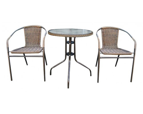 Набор уличный Асоль-1A TLH-037AR2/060RR-D60 Cappuccino 2Pcs