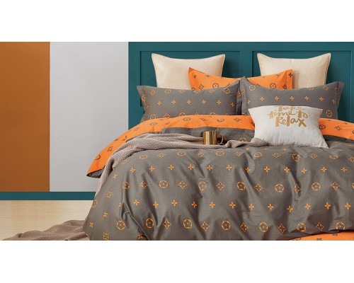 Постельное белье евростандарт Satin de Luxe 0012-SK